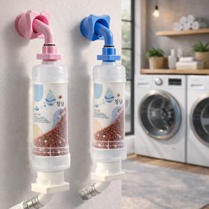 사은품증정/대용량10SET 간편 설치 수도 정수 세탁기형 녹물 제거 필터 (일반/프리미엄)