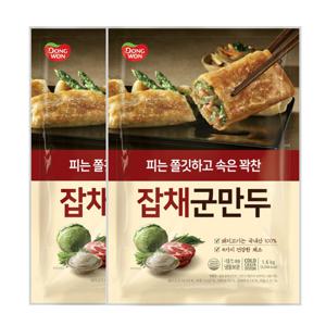 동원 개성 잡채군만두 1.6kg 2봉