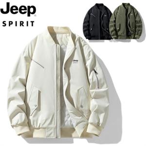 지프 JEEP SPIRIT 2024 가을 겨울 신상 패딩 도톰한 남자 빅사이즈 차이나 카고자수 야구복