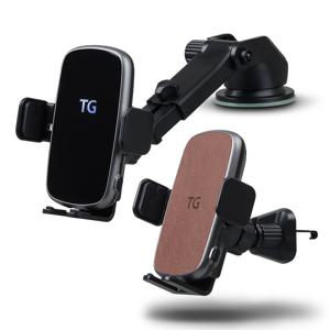 TG삼보 차량용 무선충전기 갤럭시 Z플립 7 6 5 송풍구 고속 15W 핸드폰 거치대 TG-CW3000B