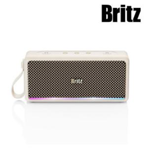 브리츠 BZ-TBUTTON 블루투스 스피커 우퍼 무선 방수 20W 아이보리