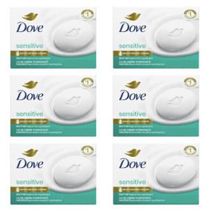 도브 센서티브 바 미국 비누 106g 6개