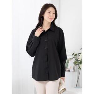 하프클럽/모슬린 엄마옷 무지 카라 긴팔 셔츠 MQG124260 마담 미시 중
