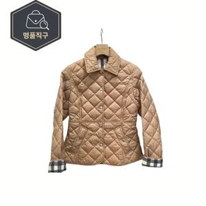 버버리 CAWTHORNE 여성 퀼팅 자켓 카멜 81114061 명품직구 관부가세 포함