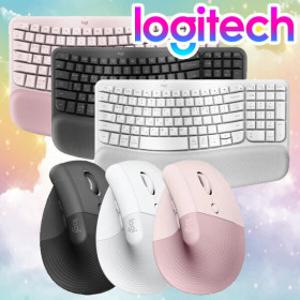 키스킨증정 로지텍코리아 WAVE KEYS + 리프트 버티컬 무선 키보드 마우스 세트 국내정품 키스킨증정