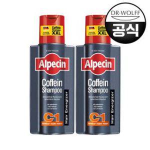 알페신 카페인 샴푸 C1 (모발 강화) 375ml X 2