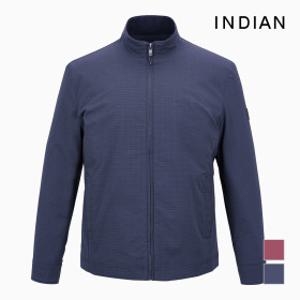 INDIAN 체크 라이너 레이어드 숏점퍼_MIECLXS1111