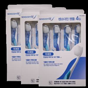 센소다인 젠틀 칫솔 4개입 x 3개