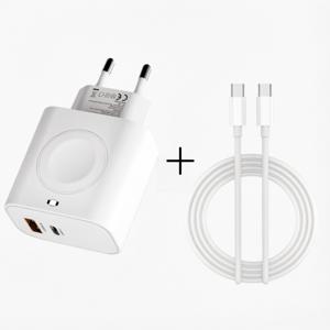 애플워치 3in1 무선충전기 23W 애플 고속충전 스마트폰 태블릿 멀티포트