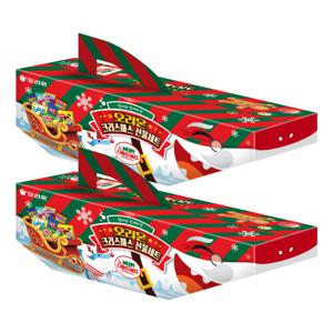 (시즌오프 특가)오리온 크리스마스 상어패밀리 세트 541g X 2개