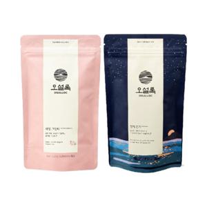 오설록 파우치 2종세트 40입 (웨딩그린티/달빛걷기 각20입)