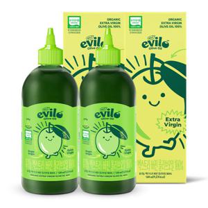에빌로 유기농 엑스트라버진 올리브오일 500ml 2병