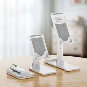 길이조절 핸드폰 거치대 탁상용 각도조절 높이조절 접이식 휴대용 태블릿 휴대폰거치대 IY-PHONEHD3
