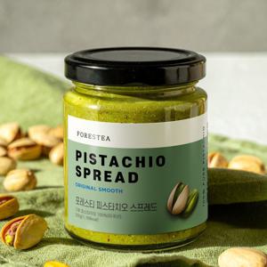 포레스티 무첨가 피스타치오 스프레드 200g 1병 국내제조 무가당 가장 최근 제조된 상품으로 발송됩니다.