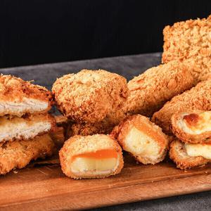 진심담육 튀겨나온 돈까스 10장 (등심2팩+치즈3팩) + 특제소스(랜덤) 230g증정