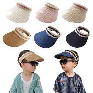 키즈썬캡 여름 남아 여아 라탄 선캡 모자