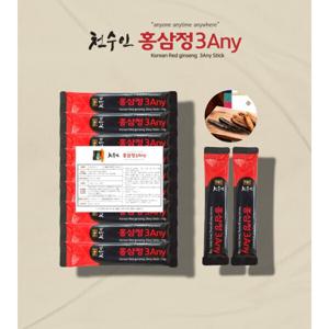 실속형 대용량 15g x 50포 홍삼정 부모님선물 6년근 고려홍삼정스틱