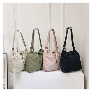 옳고바른 스트링 버킷백 크로스백 숄더백 여성가방 데일리백 가벼운 수납가방