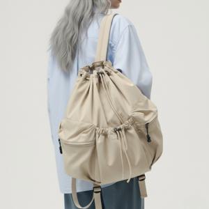 스트링 가벼운 데일리 나일론 백팩 경량 여행용 가방 여행 배낭 SN909011