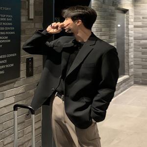 남성 정장 자켓 블랙 정장 빅사이즈 베이직 코트 데일리
