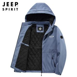 지프스피릿 JEEP SPIRIT 겨울 남성 방풍 재킷 바람막이 누빔안감 JP8799