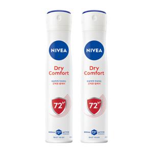 니베아 데오드란트 스프레이 드라이콤포트 200ml 2개