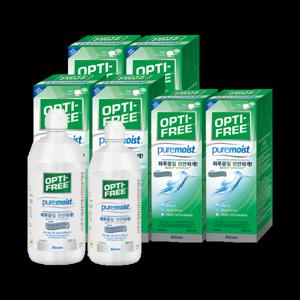옵티프리 렌즈세척액 퓨어모이스트 420ml 4개 + 300ml 2개