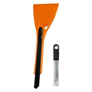 도배 칼헤라 + 커터 칼날 3P 세트 다용도 도배 헤라 스크래퍼 벽지 작업 공구