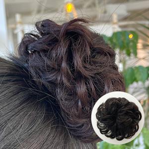 똥머리 가발 당고머리 올림머리 업스타일 헤어밴드