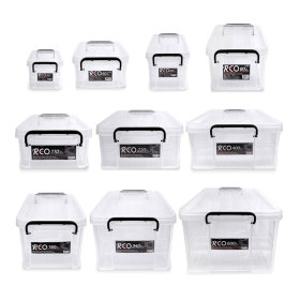 레오박스. 투명 리빙박스 3L 부터 60L 정리함 수납함 네오박스 플라스틱박스