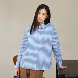 폴햄 여성) 옥스포드 컬러 긴팔 포플린 셔츠_PHF2WC2023