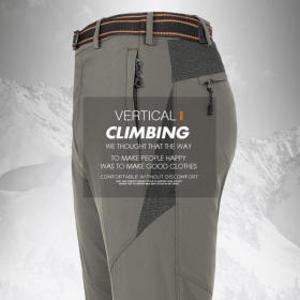 버티컬 편안한 봄 가을 팬츠 남자 남성 아웃도어 스판 등산 작업복 작업 하의 간절기 벨트 일자 바지