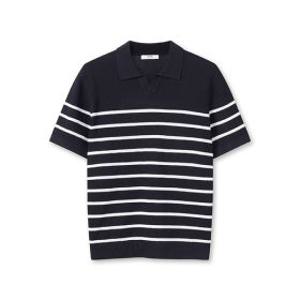 남성) 쿨라이트 오픈 카라 스웨터_MSF2ET1001