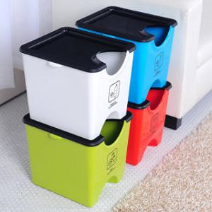 에코홀릭 재활용 분리수거함 60L 3단 (총 180L)