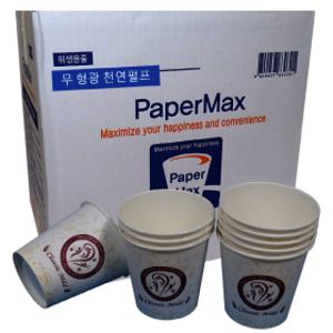 종이컵 맥스 무형광 천연펄프 종이컵 1000개