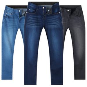 2026 봄 남자 스판 밴딩 청바지 일자 데님팬츠 스키니진 남성 WS