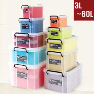 코멕스 네오박스 600 (60L)  멀티수납함 장난감 소품 다용도 정리함 리빙박스 무료배송 3~60리터 모음전