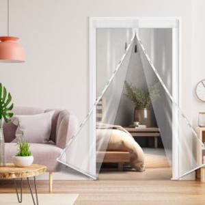 현관 방풍비닐 커튼 자석 문바람막이 외풍차단 투명 방풍막 창문 방한 단열 150x230