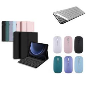 갤럭시탭S9 FE 블루투스 무선 키보드 케이스 북커버 마우스 SM-X510N X516N