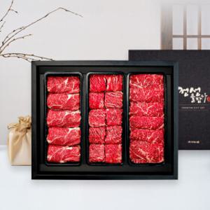 1+등급 명품한우VIP세트 1호(등심800g 채끝800g 불갈비1kg)