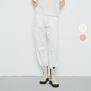 (롯데백화점)여성 스트링 밴딩 루즈핏 카고 팬츠 B245PT940P