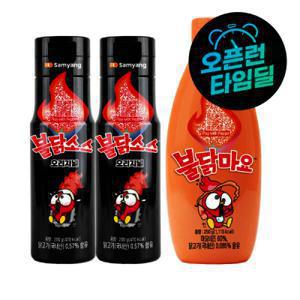 삼양 불닭소스 200g 2개 + 불닭마요소스 250g 1개