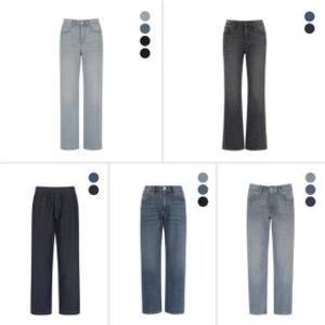 (신세계천안아산점)청바지맛집 남녀 히든밴딩/사방스판/밴딩/와이드/테이퍼드/스트레이트/세미와이드/...