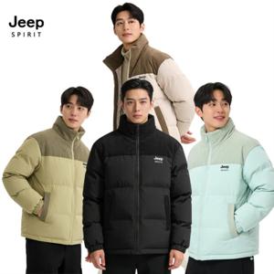 지프스피릿 JEEP SPIRIT 남녀공용 패딩점퍼 24FW 신상 스탠드카라 M072
