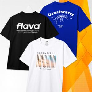 플라바 빅사이즈 반팔티/커플티/티셔츠/여자/남성/4XL/JY