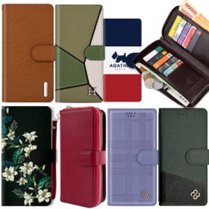 갤럭시 S26 울트라 S25 S24 S23 FE S22 S21 S20 플러스 노트20 A36 A56 가죽 지갑형 핸드폰 휴대폰 케이스