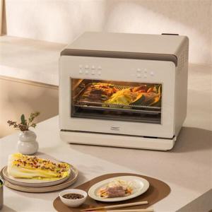 쿠폰 34.9만+포토리뷰 이벤트) NEW 스팀쿡 마스터+ 듀얼스팀 오븐 에어프라이어 20L 소이코튼 AV20F11WG