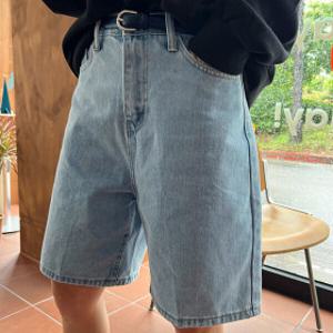 난닝구엔호브 5부데님팬츠