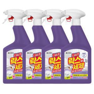홈스타 락스와세제 스프레이 후로랄 900ml x 4개