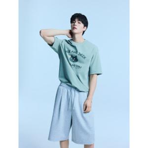 1+1 PHG2PT1750 남성) 더블니트 턱 6부 버뮤다 팬츠 PHG2PT1750A